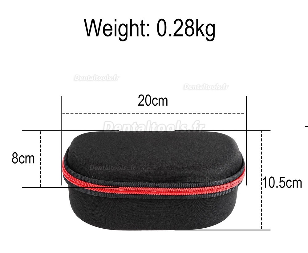 DY-118 2.5X 450mm loupe dentaire chirurgicale monture aluminium &eacute;cart pupillaire r&eacute;glable